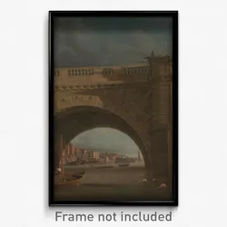Samuel Scott - Arches of Westminster Bridge