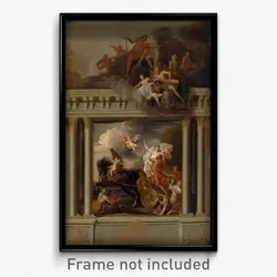 Louis Laguerre - The Rape of Proserpine, design for the staircase of Devonshire House, London
