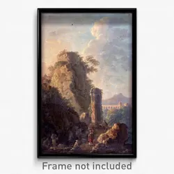 Bonavia, Carlo - Landscape with Aqueduct