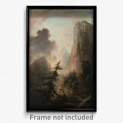 Elias Martin - Romantic Landscape with Spruce