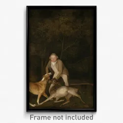 George Stubbs - Freeman, the Earl of Clarendon's gamekeeper, with a dying doe and hound