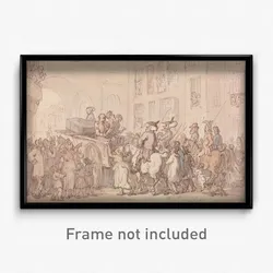 Thomas Rowlandson - Dr. Syntax Attends the Execution