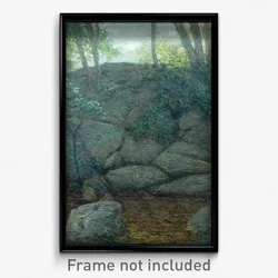 Julian Alden Weir - Woodland Rocks
