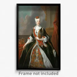 Louis de Silvestre - Portrait of Maria Josepha of Austria