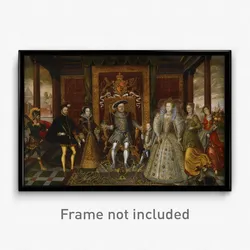 An Allegory of the Tudor Succession- The Family of Henry VIII