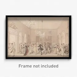 Thomas Rowlandson - A Ball at Scarborough