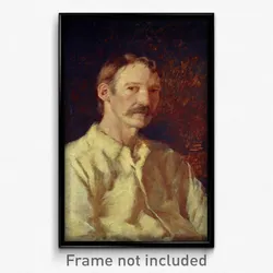 Count Girolamo Nerli - Robert Louis Stevenson, 1850 - 1894. Essayist, poet and novelist