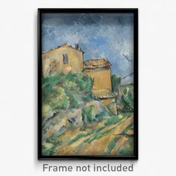 Paul Cézanne - Maison Maria with a View of Château Noir