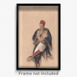 John Frederick Lewis - Seated Turk