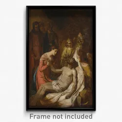 Benjamin West - Study of the Lamentation on the Dead Christ