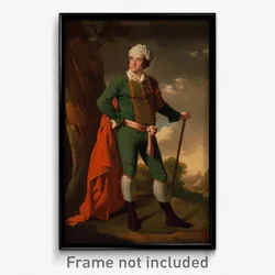 Joseph Wright of Derby - Portrait of a Man, Known as the "Indian Captain"