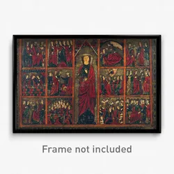 Attributed to the Second Master of Bierge - Panel of Saint Ursula