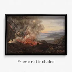 J.C. Dahl - Eruption of the Volcano Vesuvius