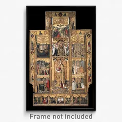 Joan Reixach - Altarpiece of Saint Ursula and the Eleven Thousand Virgins