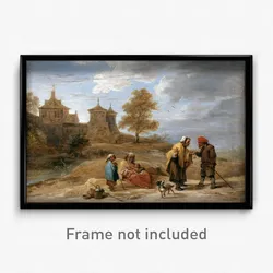 Teniers, David the younger - Gypsies in a Landscape