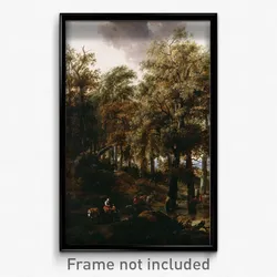 Berchem, Nicolaes Pietersz - A Road through a Wood