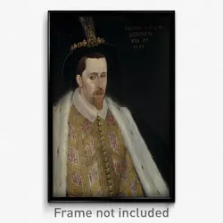 Attributed to Adrian Vanson - James VI and I, 1566 - 1625. King of Scotland 1567 - 1625. King of England and Ireland 1603 - 1625
