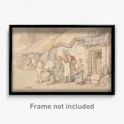 Thomas Rowlandson - A Potter Going Out