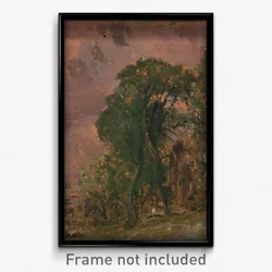 John Constable - A View at Hampstead with Stormy Weather