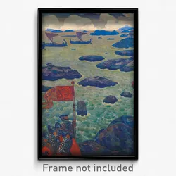 N. Roerich - Ready for the Campaign (The Varangian Sea)
