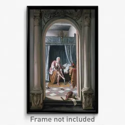 Jan Steen - Woman at her Toilet