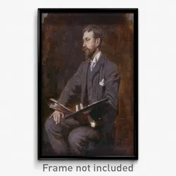 Herman G. Herkomer - Self-Portrait ?