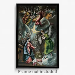 El Greco (Doménikos Theotokópoulos) - The Annunciation