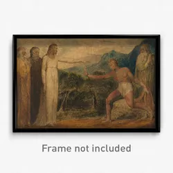 William Blake - Christ Giving Sight to Bartimaeus