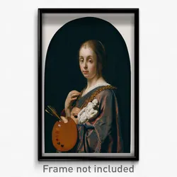 Frans van Mieris the Elder (Dutch - Pictura (An Allegory of Painting)