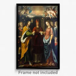 Sebastián López de Arteaga - The Betrothal of the Virgin
