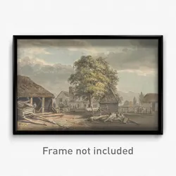 Paul Sandby - The Woodyard, Great Windsor Park