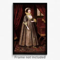 Attributed to Marcus GHEERAERTS the Younger and studio - Magdalen Poultney, later Lady Aston