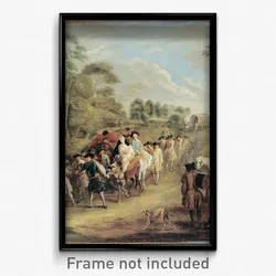 Watteau, Jean-Antoine - Soldiers on the March