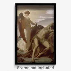 Frederic, Lord Leighton - Elijah in the Wilderness