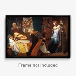 Frederic Leighton - The feigned death of Juliet