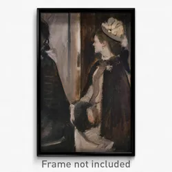 Edgar Degas - Mrs Jeantaud in the Mirror