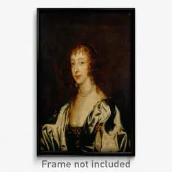 Van Dyck, Sir Anthony - Queen Henrietta Maria