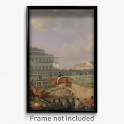 William Tasker - The Liverpool and National Steeplechase at Aintree, 1843