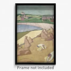 Emile Bernard - Harvest by the Sea