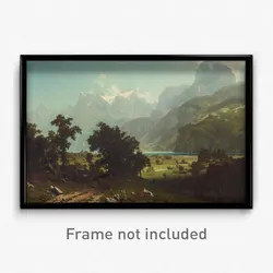 Albert Bierstadt - Lake Lucerne