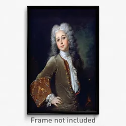 Nicolas de Largillière - Portrait of a Young Man with a Wig