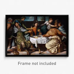 Jacopo Tintoretto - The Supper at Emmaus