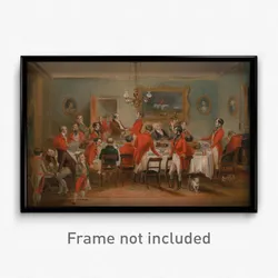 Francis Calcraft Turner - Bachelors' Hall- The Hunt Breakfast
