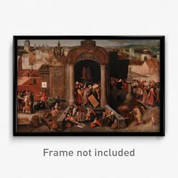 Pieter Bruegel the Elder - Christ Driving the Traders from the Temple