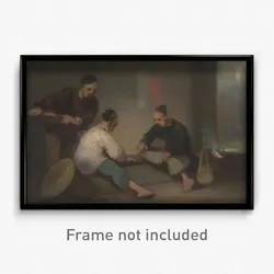 George Chinnery - Chinese Gamblers