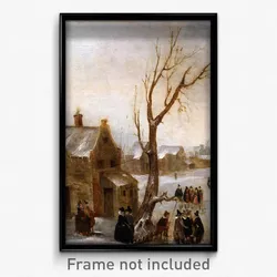 Dutch - A Winter Scene on the Ice