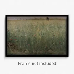 Karl Nordström - Field of Oats at Grez