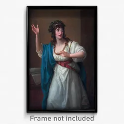Angelika Kauffmann - Portrait of the Impromptu Virtuoso Teresa Bandettini-Landucci of Lucca