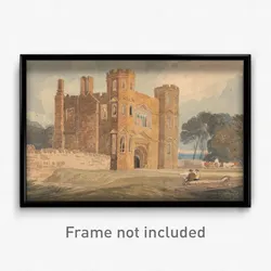 John Sell Cotman - Gate-way, Saint Mary's Wiggenhall, Norfolk