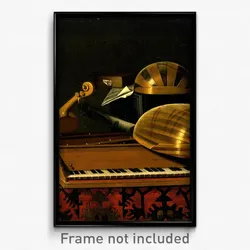 Bartholomeo Bettera - Still Life with Musical Instruments and Books